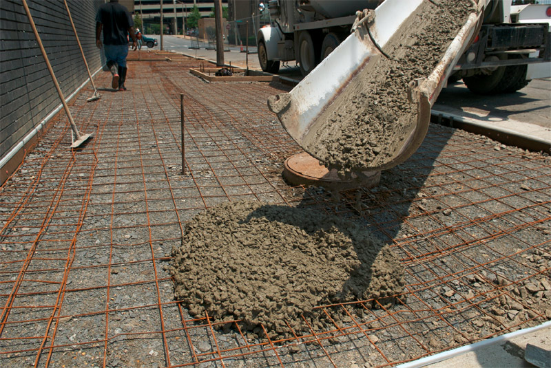 бетон где применяется